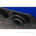 Car Exhaust Tips Two Carbon Fiber